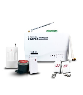 پک دزدگیر اماکن بی‌سیم و سیم‌کارتی مدل GS-21 با نصب آسان