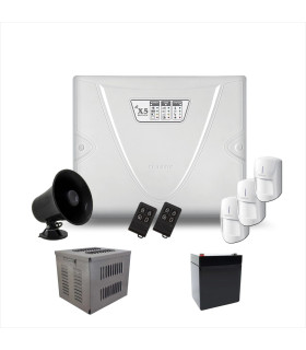 پک کامل دزدگیر اماکن کلاسیک X5 با یک تا سه چشمی